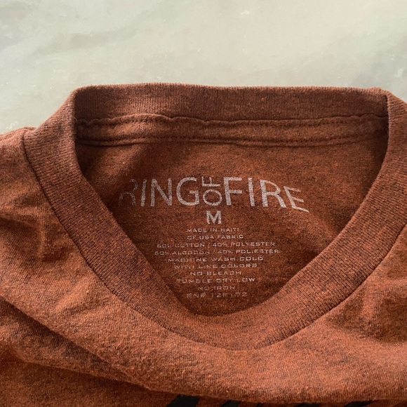 Ring of Fire Chief Head HD Crewneck Graphic Tee - Picture 6 of 7